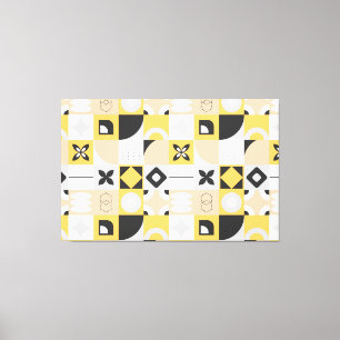 Impressão Em Tela Impressão de tela do mosaico abstrato