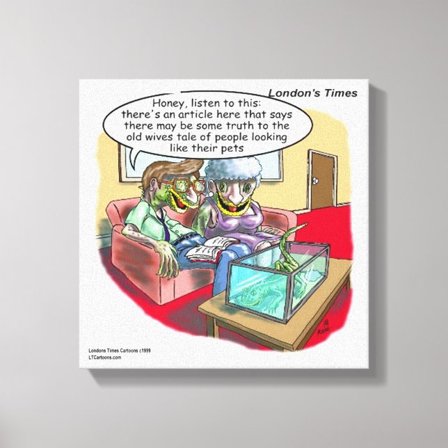 Impressão Em Tela Impressão de tela do Reptile Pessoas Funny Rick Lo (Frente)