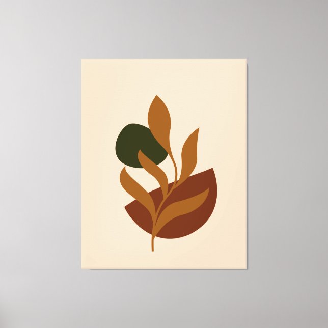 Impressão Em Tela Impressão de tela estendida com Monograma Modern B (Frente)