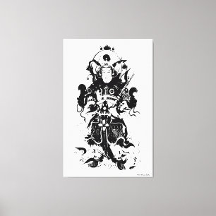 Impressão Em Tela Impressão de tela estendida do Fuo Tuo