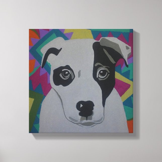 Impressão Em Tela Impressão de tela estendida do Travis (Frente)