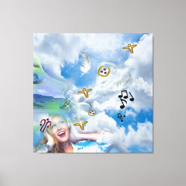 Impressão Em Tela Impressão por Tela de Energia do Ar (Frente)