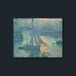 Impressão Em Tela Impressionante Marinho Monet Sunrise<br><div class="desc">A pintura de Claude Monet Sunrise (Marine) é uma famosa pintura do impressionista francês Claude Monet pintada em 1872. Sunrise (Marine) foi pintada no ar da pleina,  ou "ao ar livre",  e mostra seus traços informais e espontâneos.</div>