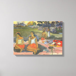 Impressão Em Tela Impressionismo por Gauguin, sonolência deliciosa