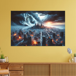 Impressão Em Tela Imprimir Imagem de Tela de Cidade de Gravação