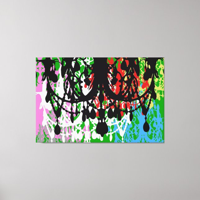 Impressão Em Tela In Love Chandelier XLARGE 60X40 (Mais Opções) - (Frente)