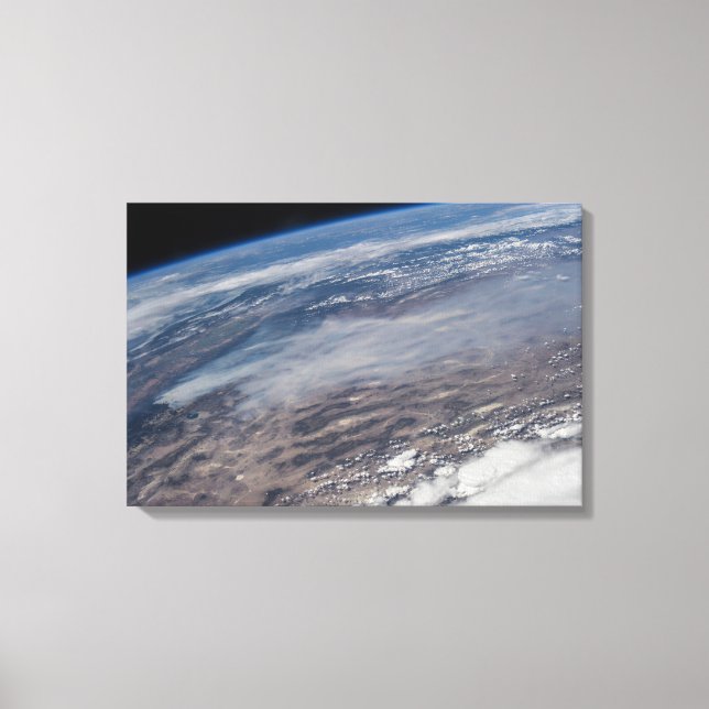 Impressão Em Tela Incêndios em volta do Parque Nacional de Yosemite. (Frente)