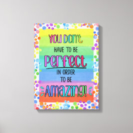 Impressão Em Tela Incrível arco-íris Inspiracional