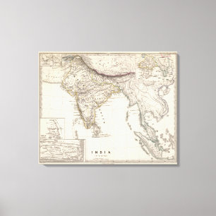 Impressão Em Tela India 5