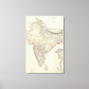 Impressão Em Tela India composto
