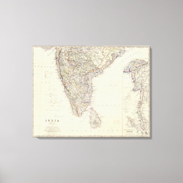 Impressão Em Tela Índia S (Frente)