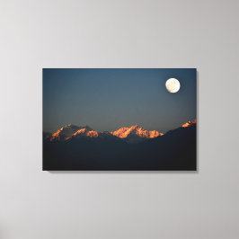 Impressão Em Tela India - Sikkim, Pelling sunset