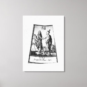 Impressão Em Tela Indianos Iroquois