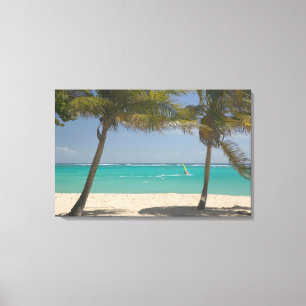 Impressão Em Tela Índias Ocidentais Francesas, Guadeloupe, Marie, Ga
