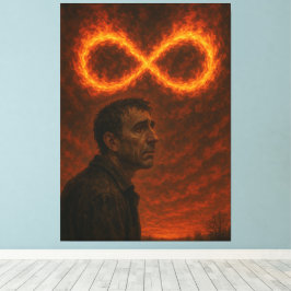 Impressão Em Tela Inferno Infinito