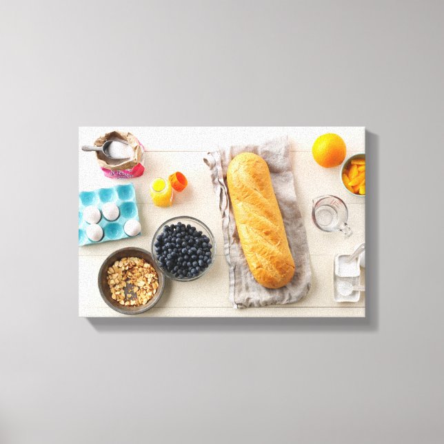 Impressão Em Tela Ingredientes e ferramentas 4 (Frente)