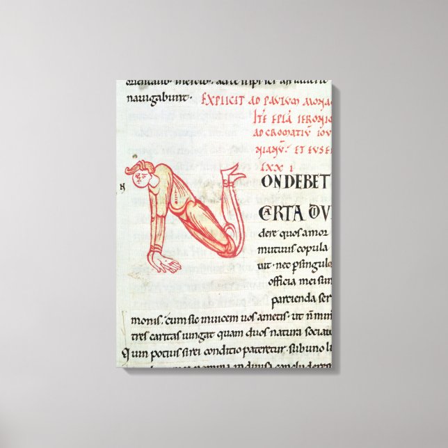 Impressão Em Tela Inicial historiada 'N' (Frente)