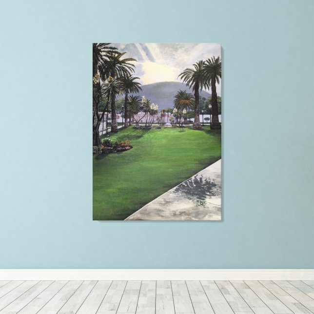 Impressão Em Tela Início: Poster de CCM (Insitu(piso de madeira))