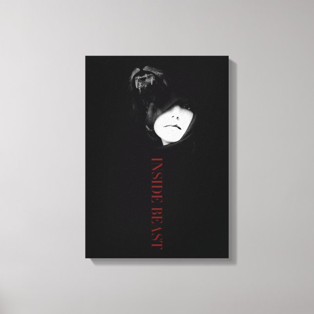 IMPRESSÃO EM TELA INSIDE BEAST (Frente)