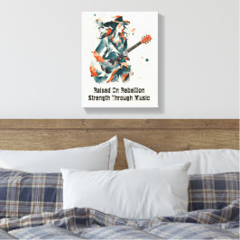 Impressão Em Tela Inspiração de Abstrato de Arte Personalizável para