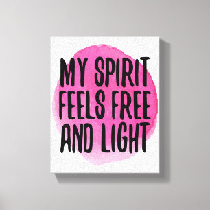 Impressão Em Tela inspiração de amor próprio para a aceitação d