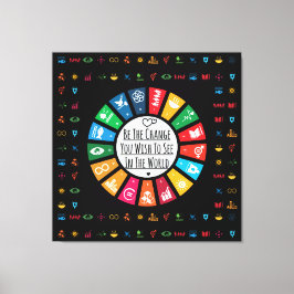 Impressão Em Tela Inspiração de Objetivos Elegíveis Modernos de Sust