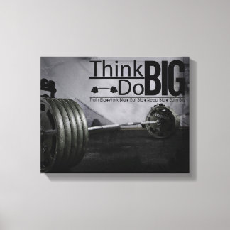 Impressão Em Tela Inspiração Motivação Cotações de Workout Poster