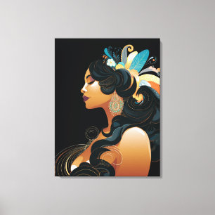 IMPRESSÃO EM TELA INSPIRAÇÃO NATIVA #3