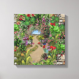 Impressão Em Tela Interior, Natureza ao ar livre em Sangue