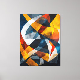 Impressão Em Tela Intersecting Currents of Light