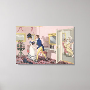 Impressão Em Tela Intrigue, chapeie 10 'do Qualificati necessário