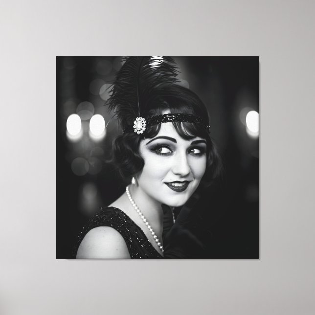 Impressão Em Tela Intriguer, 1920 de Natasha Us (Frente)