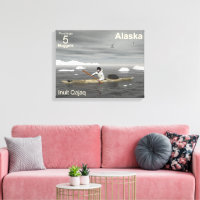 Inuit Kayak - Postage do Alasca