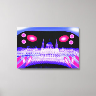 Impressão Em Tela Invasão estrangeira