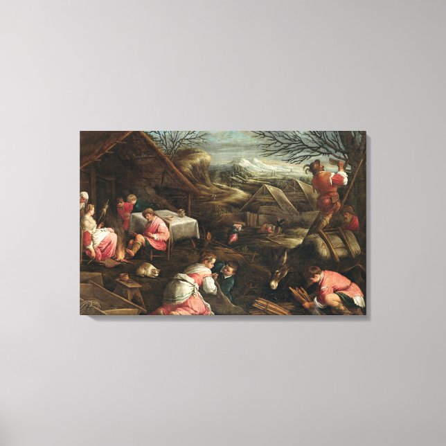 Impressão Em Tela Inverno (Frente)