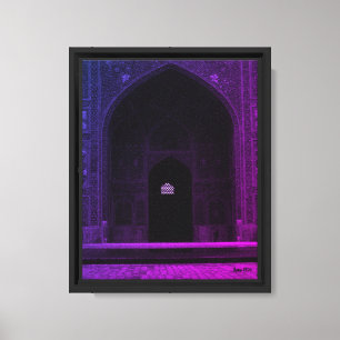 Impressão Em Tela Irã Antigo Isfahan iwã oeste Mesquita Imam