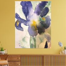 Íris Azul Aquarela