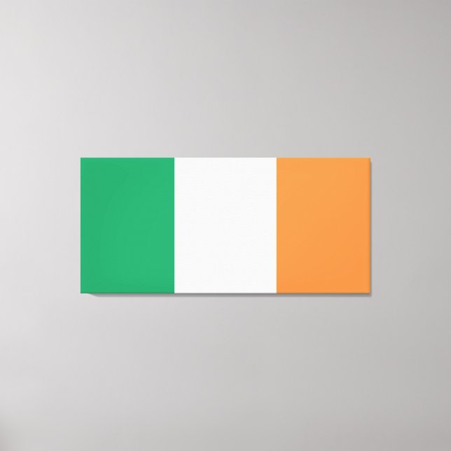 Impressão Em Tela Irish National Flag, Irish Standard, Banner (Frente)