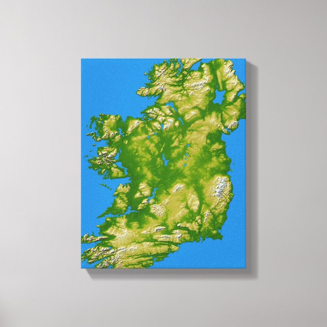 Impressão Em Tela Irlanda (Frente)