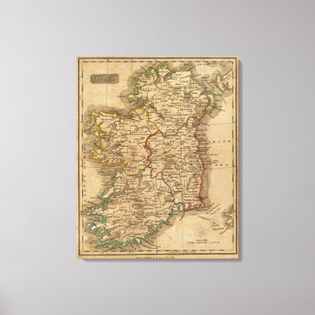 Impressão Em Tela Irlanda 7 (Frente)