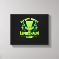 Irlandesa Leprechaun Gag Gift Short Women Shamrock