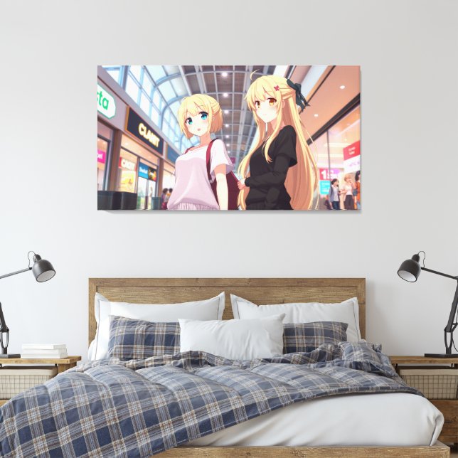 Impressão Em Tela Irmãs (Insitu(Quarto))