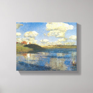 Impressão Em Tela Isaak Levitan famosa pintura 'The Lake'