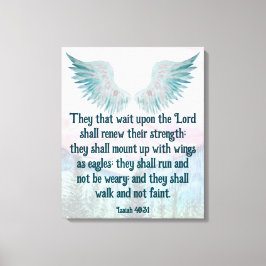 Impressão Em Tela Isaiah 40:31