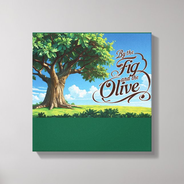 Impressão Em Tela Islamic Decor- Religious Trees In Islam (Frente)