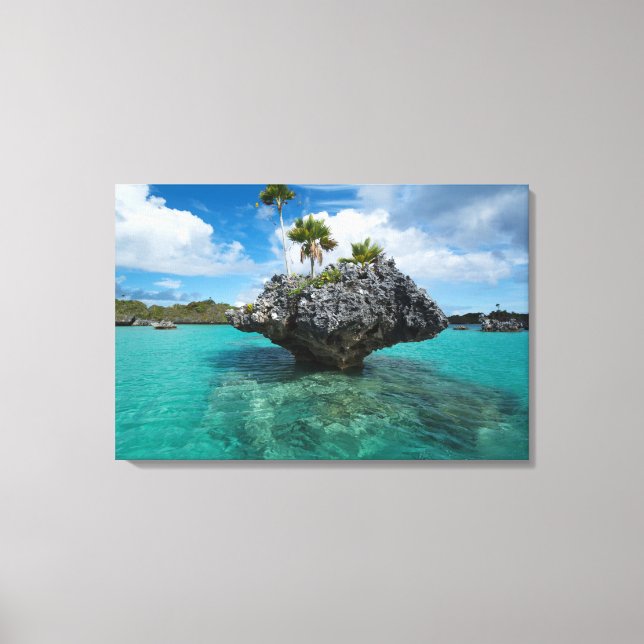 Impressão Em Tela Islets De Mushroom Nas Ilhas Fiji (Frente)