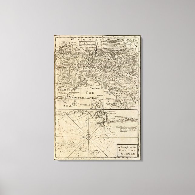 Impressão Em Tela Itália 17 (Frente)