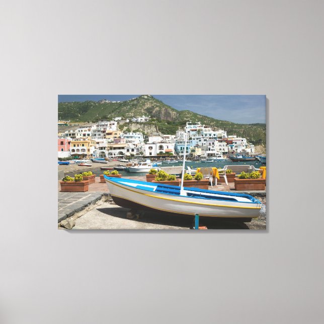 Impressão Em Tela ITÁLIA, Campânia (Baía de Nápoles), ISCHIA, (Frente)