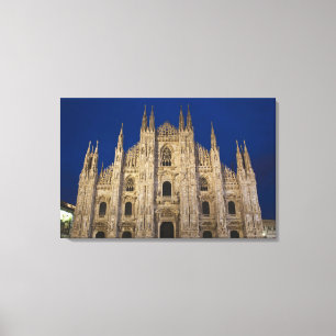 Impressão Em Tela Itália, Província de Milão, Milão. Catedral de Mil