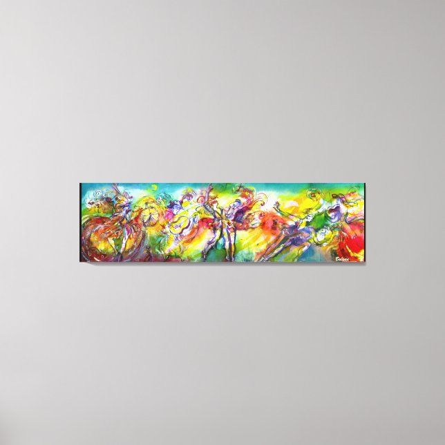 Impressão Em Tela ITALIANO CARNIVAL / Dança,Música,Teatro (Frente)